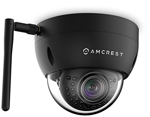 Amcrest Prohd Fixed Outdoor 3-Megapixel (2304 X 1296P) Wi-Fi Vandal Dome Ip Security Camera - Ip67 Weatherproof, Ik10 Vandal-Proof, 3Mp (1080P/1296P), Ip3M-956B (Black) (Renewed) #TOP1