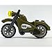 General Jim's Military Brick Building Set - Set of 2 World War 2 US Army Camo Green Motorcycles Building Blocks Model Set for History Enthusiast, and All Building Levels