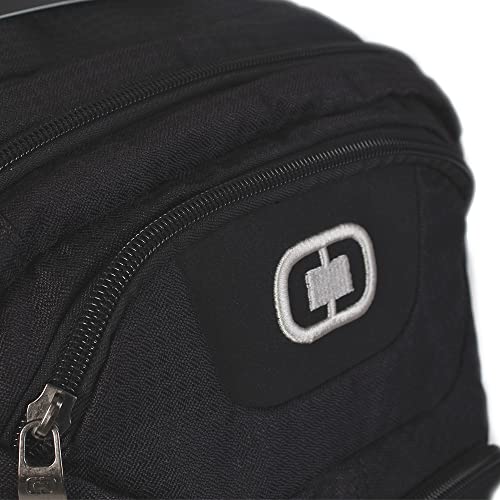 Ogio 411069.03 Black/Silver Excelsior Carry-On Commuter Backpack #TOP3
