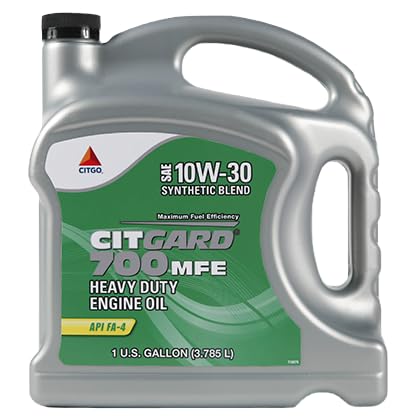 CITGO Citgard 700 MFE Synthetic Blend Heavy Duty Engine Oil 10w30 | 1 Gallon Jug (Pack of 1)