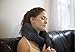Sharper Image SMG4002BK Portable Massaging Neck Wrap, gently vibrates the muscles of the neck, Great for Traveling, lightweight & easy to pack, Wonderful Gift (Worry-Free 12-Month Warranty Included)