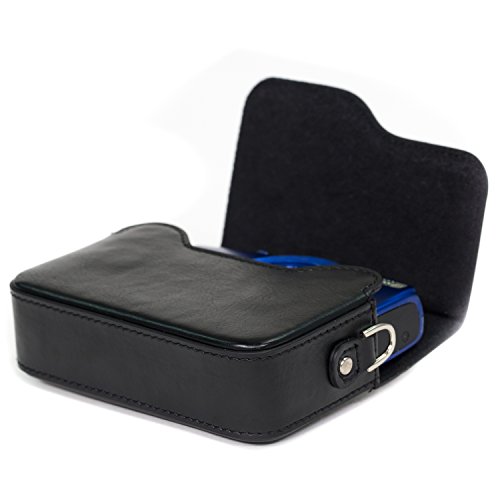Funda de cuero MegaGear MG1089 para cámara Canon PowerShot miniatura 5