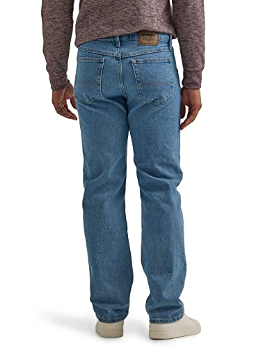 Image of Wrangler Men's Classic 5-Pocket Regular Fit Cotton Jean