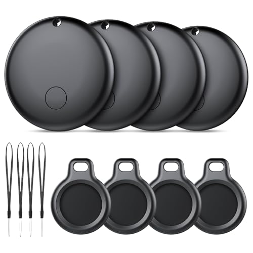 Android Air Tracker 4 Pack, Bluetooth Tracker Tags, Work with