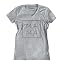 Women's Grey Modern V-neck