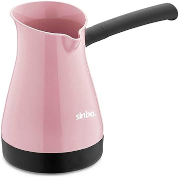 Sinbo Electric Coffee Pot SCM2954, 5 Cup Capacity, 400 ml Hopper, 1000 W, Plastic, Pink