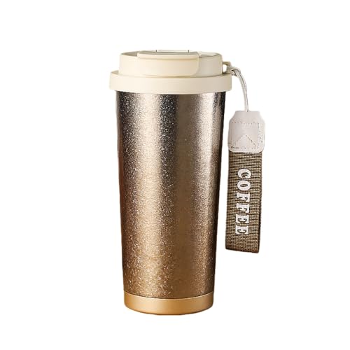 GERRBG���`�^���ł��R�[�q�[ ���� 520ml �X�g���[�t�� ������ �􂢂₷�� �^���u���[ �W�t�� �R��Ȃ� �N�x��ۂۉ��ۗ� �^��f�M �}�O�{�g�� �Ђ��t�� (�z���C�g)