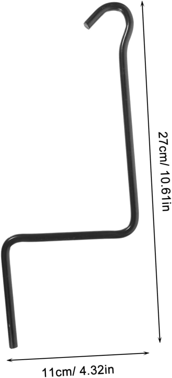 Cabilock Trailer Jack Crank Handle Hand Operated Automotive Jack Accessory with Straight Hook Rod for Effortless Connection and Precise Control for Car Lift Tools