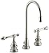 KOHLER K-6813-4-BN IV Georges Brass Widespread Lavatory Faucet, Vibrant Brushed Nickel