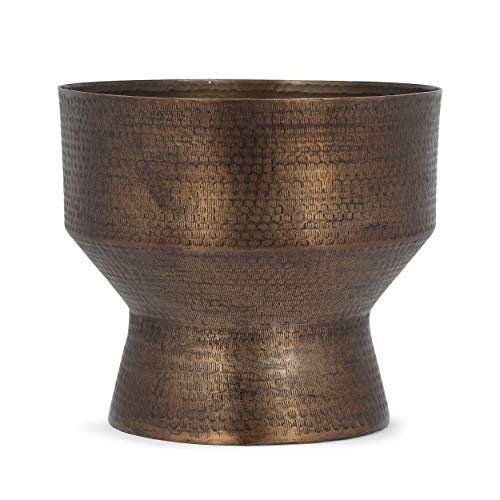 Christopher Knight Home Fairborn Planters, Aged Brass #TOP15