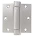 Spring Hinge, Steel, 3-1/2 in H, 3-1/2 in W