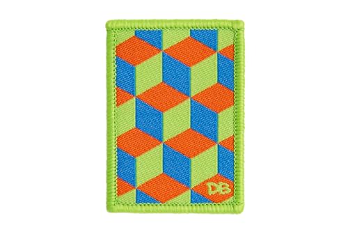 DIME BAGS Interchangeable Patches | Hook and Loop Patches for Backpacks, Caps, Jackets, and Dime Bags Customization (Cube)