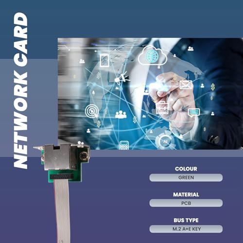 M.2 A+E KEY 2.5G Ethernet LAN Card RTL8125B Industrial Control Network Card PCI Express Network Adapter Verde Modelo 500297556 miniatura 4