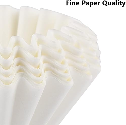 Miniatura 6 de 100 filtros de café desechables para Black & Decker, serie DGB-600, Bonavita, Hamilton Beach Cafeteras 8-10 tazas resistentes al calor