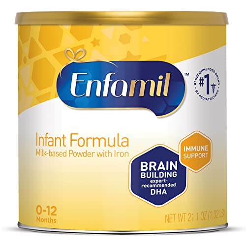 Enfamil Infant Formula, Milk-Based Baby Formula With Iron, Omega-3 Dha & Choline, Powder Can, 21.1 Oz #TOP27