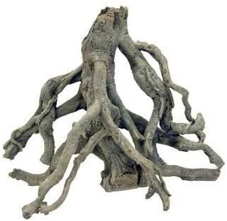Deep Blue Professional ADB80502 Small Mangrove Tree Root Synthetic Coral for Aquarium, 16 by 8-Inch