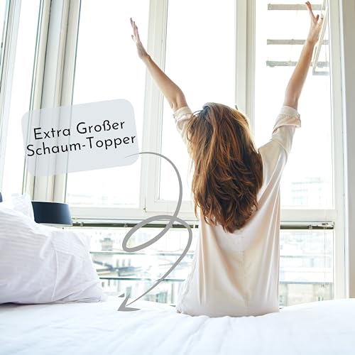 MARIBORSKO 6 Polsterbett 120x200 elektrisch verstellbar, Silber - Bequemes Doppelbett mit 9-Zonen-Federkern Matratze & HR 30-Topper - 131 x 112 x 210 cm (B/H/T) – Bild 7