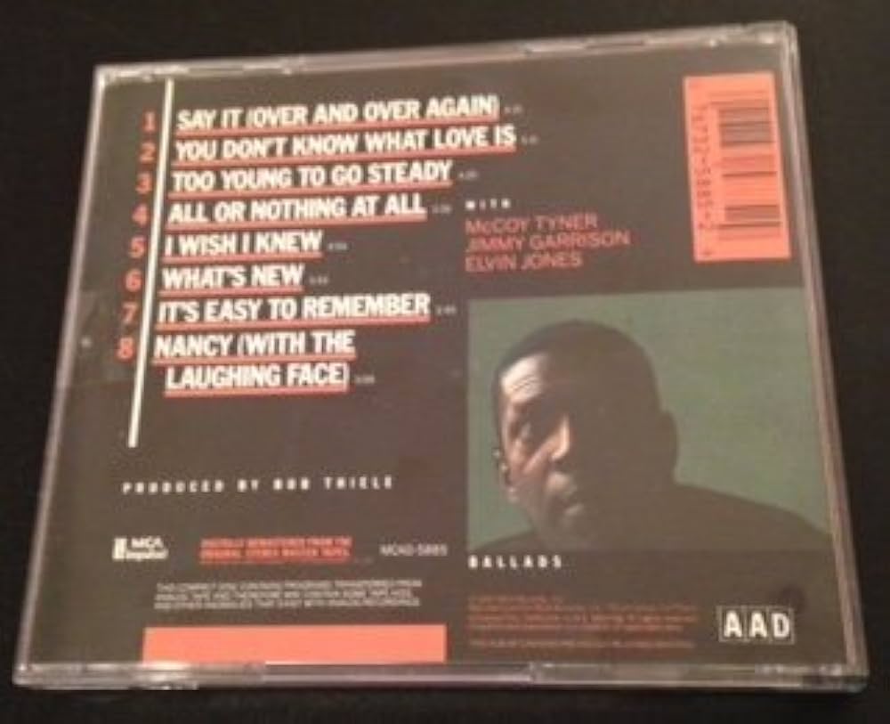 洋楽 John Coltrane Ballads L-2609 Ballads (John Coltrane album) - Wikipedia