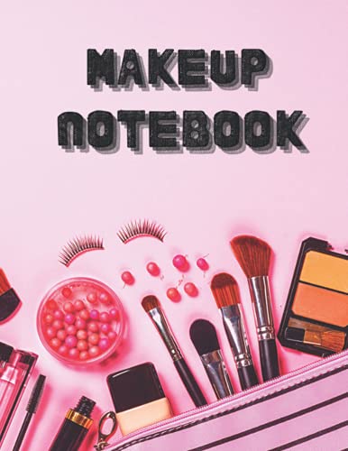 MakeUp NoteBook: Professional Blank Face Chart for Make-up Artist