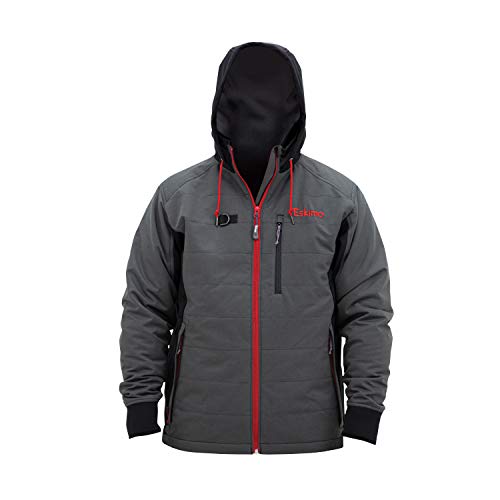 Eskimo Men's Flag Chaser Jacket, Gray, Large