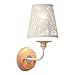 Produktbild Wjvnbah Wandlichter Nordic Durchbrochene Wandleuchte, einfache Holzwandleuchte, Wohnzimmer Schlafzimmer Nacht Gang Restaurant Wand-Laterne-LED (Color : B)