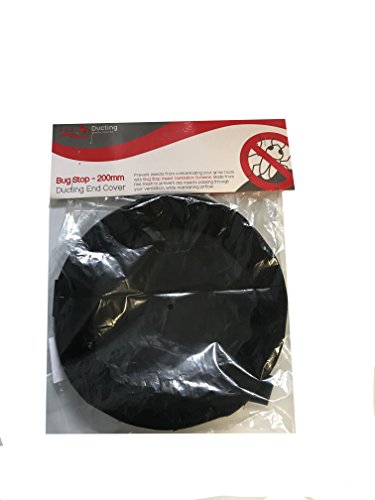 Gardeners Corner Hydroponics Intake Ducting Bug Stop Stopper Net End Grow Filter Mesh 8