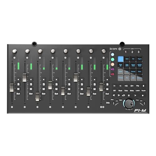 iCON Pro Audio P1-M DAW Control Surface with Motorized Faders