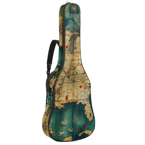 Sac pour guitare impermeable evite les chocs et l'eau etui 101,6 cm