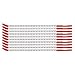Wire Marker Wand Preprinted Sleeve PK10