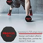 Geruchlose Hexagon Hanteln Mit Stahlkern, Kurzhanteln 12-seitiges Einzigartiges Design Langlebig und Strapazierfähig für Das Tägliche Krafttraining (3Kg 5Kg 8Kg 10Kg 12Kg 16Kg 20Kg 24Kg) – Bild 5