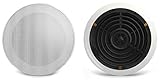 Tecnología bluetooth: Los altavoces Bluetooh de techo ofrecen efectos de sonido estéreo; Funcionan como un amplificador digital de sonido para transmitir audio desde todos tus dispositivos favoritos como el teléfono, tablet u ordenador