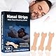 Schnarchstopper Nasenpflaster Schnarchen - 120 Stück Nasal Strips Besser Atmen Nose-Strips, Nasenstrips Anti-Schnarch für Schlafen und Sport