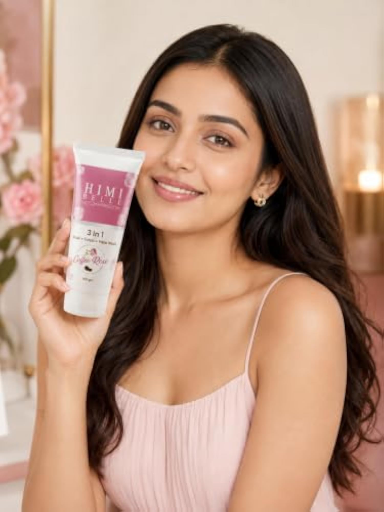 The Glow and Smooth Radiance Combo, Coffee Rose Mask Scrub & Face Wash