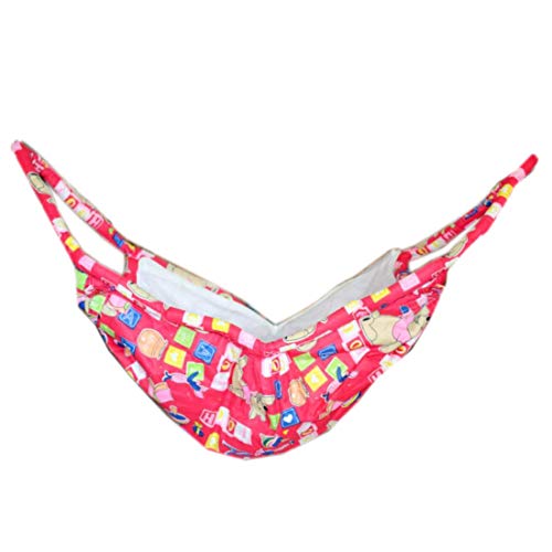 Generic Travelling Baby Cotton Swing with Mosquito net (Red)