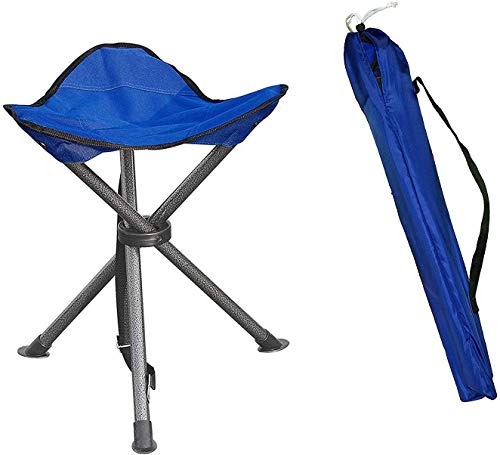 Abhsant Folding Tripod Camping Stool,Super Compact Sports Stool for Outdoor Camping Walking Hunting Hiking Fishing Travel