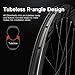 ELITEWHEELS Edge 50mm Carbon Wheels Ultralight 1347g Road Disc Brake Carbon Wheelset