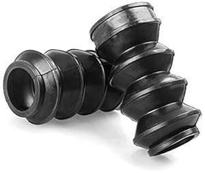 Vuzmode Gabelschutzmanschette Motorrad-Gabelkappe 39mm