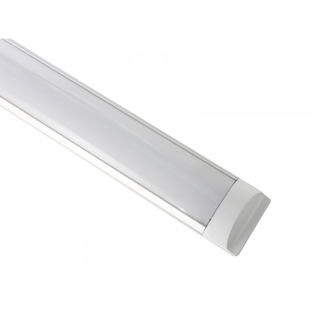 JANDEI - Confezione da 2 schermi LED integrati, 18W, lunghi 60 cm, alta luminosità con 1500 lumen, bianco neutro 4200K, illuminazione a 120°. Ideale per aree di lavoro, casa, garage