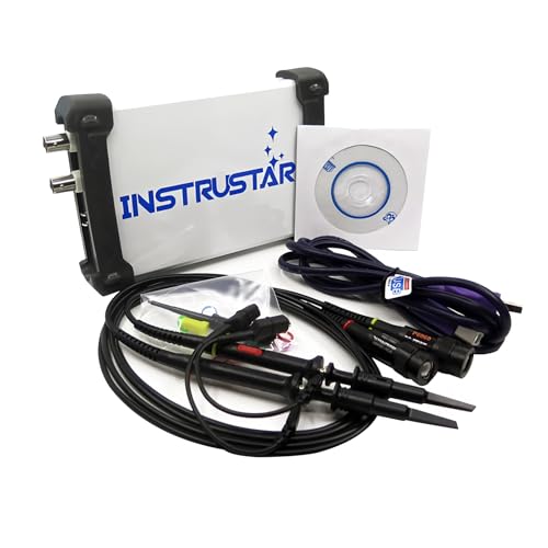Vimu ISD205/AB/C/X Oscilloscope 3 in 1 Multifunctional 20M PC USB Virtual Digital Oscilloscope+Spectrum Analyzer+Data Recorder(ISDS205X)