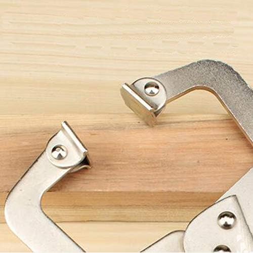 MASSCA Locking FaceClamp | Portable Table & Tool Vise Grip | Heavy Duty Face Clamps with Swivel Pads | Made from Strong High-Grade Carbon Steel for Home & Workshop Use | – 11 Inch (1 Pack)