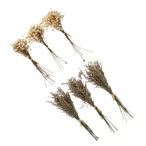 Set de 6 ramos de flores secas para decoración miniatura 1