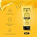 Bee Bald SHAVE Premium Shaving Cream Goes On Light & Slick That's Incredibly Smooth & Quick For Both Face And Head, 6 Fl Oz