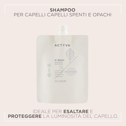 Kemon Actyva M Detox Shampoo Detergente Detossinante Contro L’Acqua Dura 100 Ml - 3