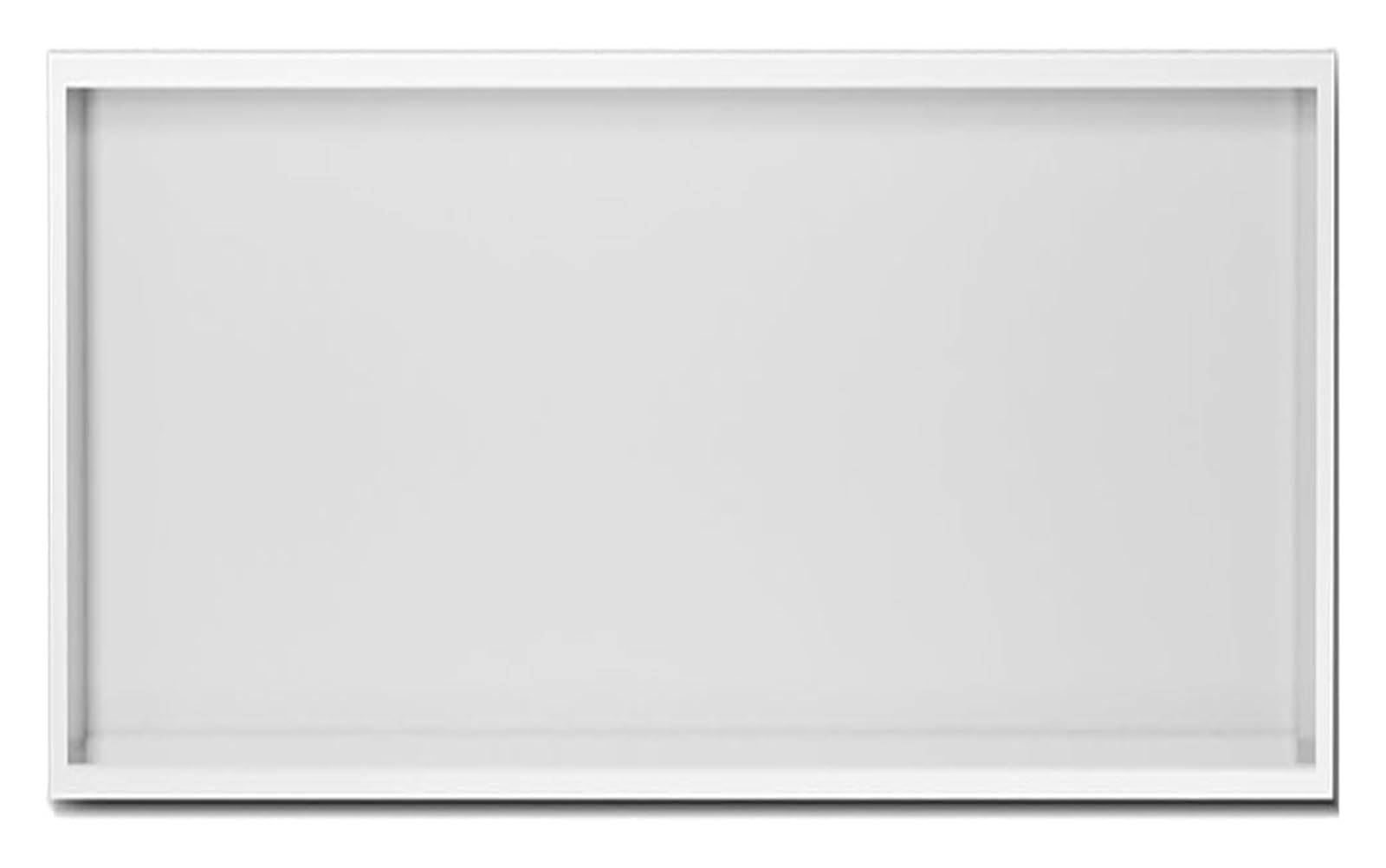 QUSYZD Stainless Steel Bathroom Niche, Recessed Shower Niche, Square Room Storage Shelf Recess for Shampoo/Toiletries, Waterproof Bathroom Wall Insert Shelves,White-120x28x12.5cm