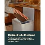 Caraway 45L Rectangular Step Stainless Steel Trash Can - Image 4