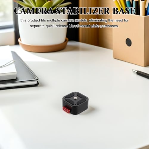 Placa de liberación rápida para base estable de trípode con aleación de aluminio DOITOOL 6
