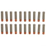 Photo Gallery hohovyvy 20 ugelli per saldatura mig m6 x 1.0, punte di contatto 0,8/0,9 mm, in rame con rivestimento antiaderente, compatibili con lincoln per bruciatori binzel (0,9 mm) Photo Gallery hohovyvy 20 ugelli per saldatura mig m6 x 1.0, punte di contatto 0,8/0,9 mm, in rame con rivestimento antiaderente, compatibili con lincoln per bruciatori binzel (0,9 mm)