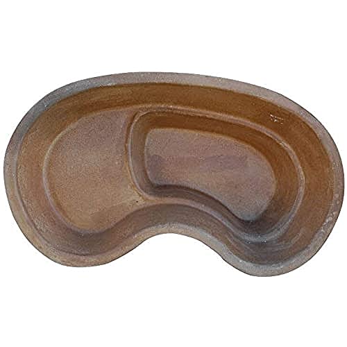 Laghetto Modello Polinesia in Vetroresina Vasca misura cm 140 x 80 profondità 45