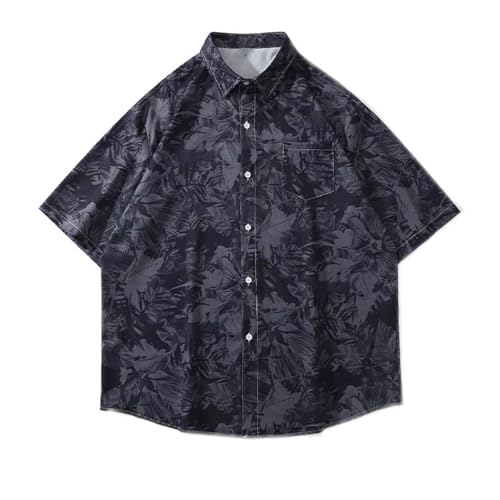 T-Shirts Homme Été Vintage Coupe Large Décontractée