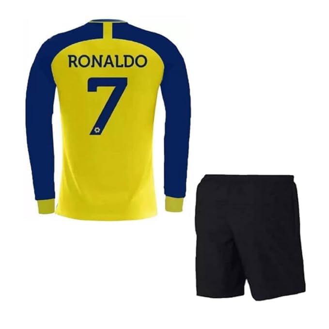 Image of RJM Ronaldo 7 Jersey for (Men,Kids,Boys)(X-Large 42,Multicolor 202)